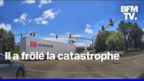 États-Unis: cet ouvrier perché dans une nacelle a été percuté par un poids lourd