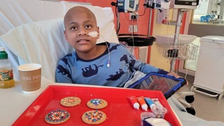 I thought my son had an ear infection – but it was a rare type of cancer