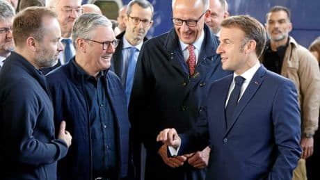 Ukraine : Macron, Merz, Starmer et Tusk à Kiev pour soutenir Zelensky