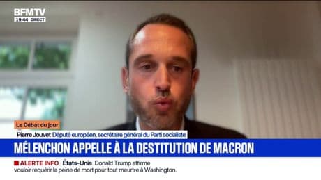 8 septembre: "La destitution du président de la République ne changera pas la situation de blocage de l'Assemblée nationale", annonce Pierre Jouvet député européen PS