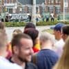 Nach Brandbrief: Dutzende demonstrieren in Spremberg gegen „Dritten Weg“