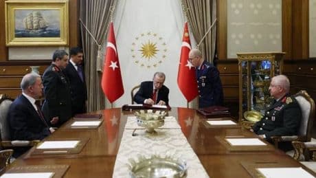 Yüksek Askeri Şura yarın toplanacak