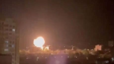 Ukraine in flames as Russia launches devastating drone attack leaving dozens injured