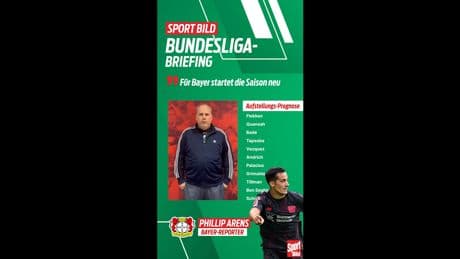 Er freut sich wie ein Kind - Bayer feiert Trainer-Premiere