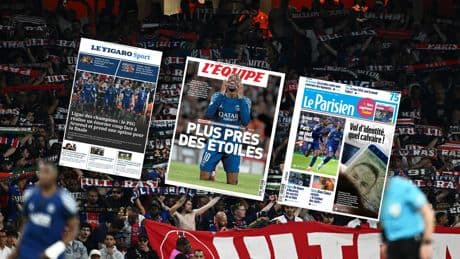 « Le rêve prend forme », « Plus près des étoiles », « Dominé et surclassé » : la revue de presse de la belle victoire du PSG à Arsenal