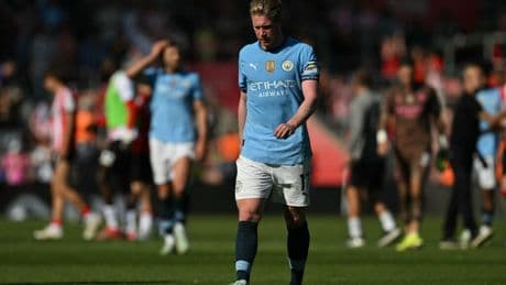Football: Manchester City tenu en échec à Southampton (0-0)