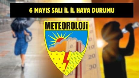 Meteoroloji’den yeni uyarı geldi! Tüm Türkiye’yi yakından ilgilendiriyor: İşte 6 Mayıs il il hava durumu