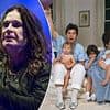 Who are Ozzy Osbourne's six children including three with wife Sharon?