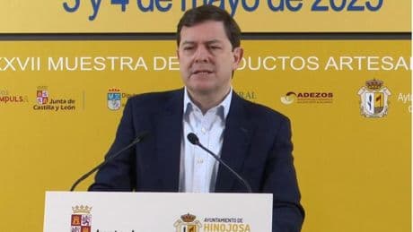 Mañueco anuncia ayudas mínimas de 15.000 euros para los emprendedores que abran un negocio en La Raya