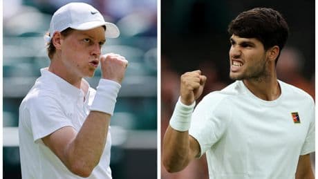 Wimbledon : la finale de rêve Sinner – Alcaraz et la revanche de Paris, le programme du 13 juillet