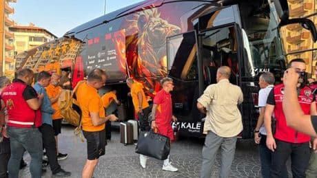 Galatasaray, ligin ilk maçı için Gaziantep'te!