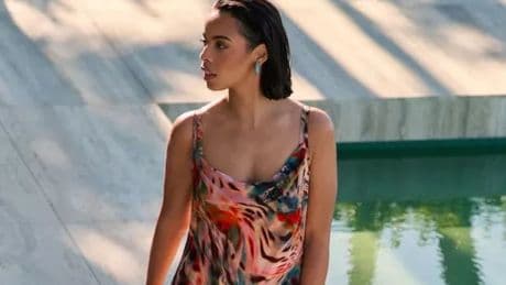 Rochelle Humes' new Next collection has landed and this £36 billowy dress is set to sell out