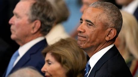 Obama Says US Moving 'Dangerously Close' To Autocracy Under Trump