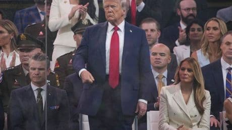 Donald Trump branded 'inconsolable' at birthday parade amid 'wasteful' celebrations