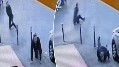 Ümraniye'de dehşet anları kamerada! Motosikletli saldırgan araçtan inen kişiye kurşun yağdırdı