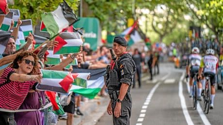 Radsport | Die Vuelta im Schatten des Widerstands gegen den Gaza-Krieg