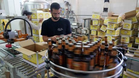 Palestinian beer overcomes war and border checks to go on sale at UK supermarkets