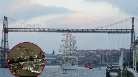 La historia vasca detrás del accidentado buque escuela mexicano en Nueva York