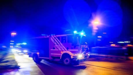 Brände: Lastwagen brennt auf A72 bei Zwickau