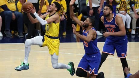 Indiana Pacers, New York Knicks karşısında 3. galibiyetini aldı! Tyrese Haliburton, NBA tarihinde bir ilki başardı