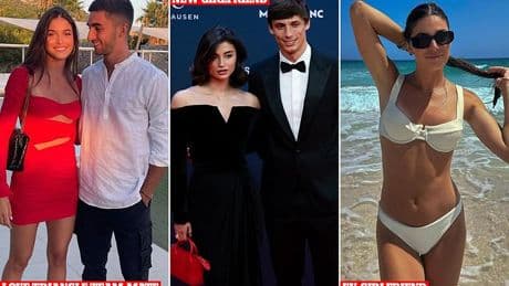 Spain love triangle footballer makes red carpet debut with stunning new girlfriend as he tries to move on from the drama