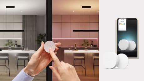 Philips Hue: Überarbeiteter Smart Button mit frischem Look startet