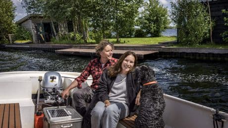 Jans en Geert hebben hun eigen eiland van 400 m2, inclusief hottub
