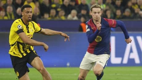 El Barça corrió lo mismo que en la ida, pero el Dortmund sí mejoró