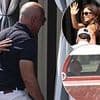 Jeff Bezos and Lauren Sanchez's romantic playlist revealed as they begin wedding celebrations with drinks reception at luxury hotel after arriving arm in arm in Venice