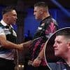 Darts star Daryl Gurney 'had to be held back by security' backstage after heated clash with Gerwyn Price at the oche at World Matchplay