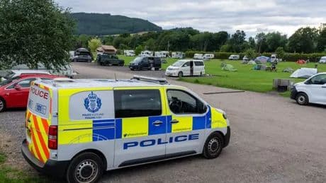 Young boy sexually assaulted at Scots campsite as suspect 'fled the area'