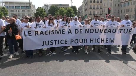 Attentat raciste de Puget-sur-Argens: une première marche blanche s'est élancée à Marseille