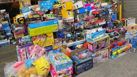 Man charged after ‘three truckloads’ of stolen Lego and toys found at his home