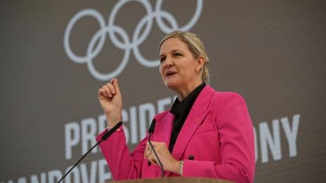 Kirsty Coventry takes office as first female IOC president