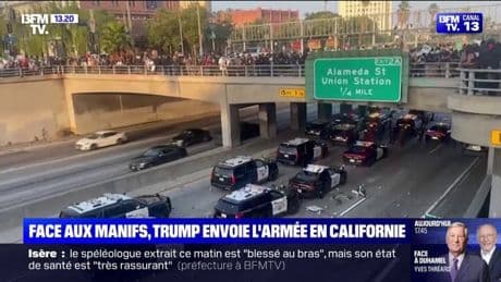 "Ils utilisent leurs propres soldats sur leur propre peuple": les affrontements continuent à Los Angeles