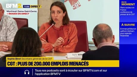 Sophie Binet: "Le patronat et le gouvernement font systématiquement le choix du chômage"