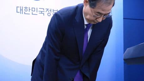 South Korea’s Acting President Han Duck-Soo Resigns