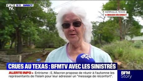 "J'étais en état de choc": le témoignage d'une sinistrée après les crues au Texas