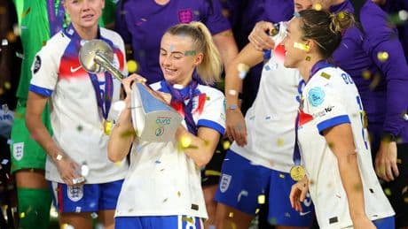 Chloe Kelly 'so proud to be English' after leading Lionesses to Euro 2025 crown