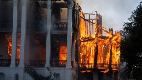 Video of the Nottoway Plantation fire sparks jubilation. It's about anger and pain over slavery, too