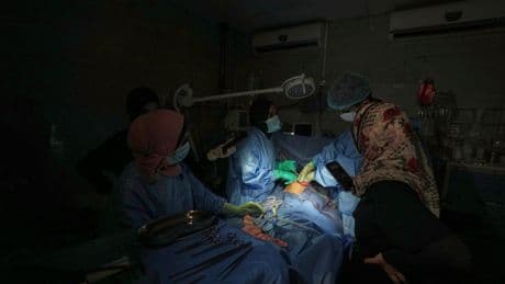 A young surgeon tries to save lives at a crippled Gaza hospital