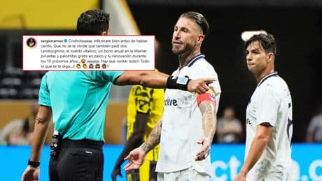 El enfado de Ramos por una noticia sobre cómo fue su salida del Real Madrid: "Infórmate bien antes de hablar, cariño"