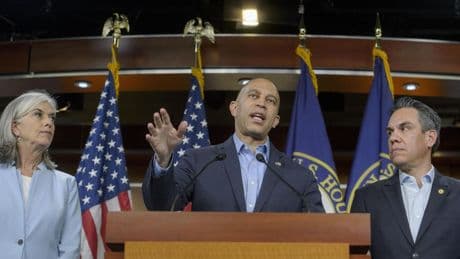 Jeffries says Republicans have 'zero basis' to punish New Jersey Democrats over ICE scuffle