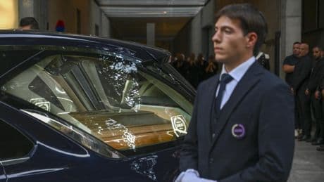 El último adiós de Italia a Giorgio Armani
