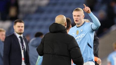 Guardiola responde a Haaland y confirma que está OK