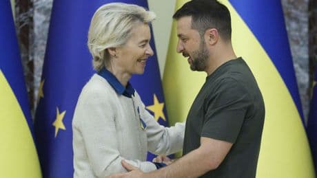Von der Leyen y otros líderes europeos acompañarán a Zelenski en su reunión con Trump