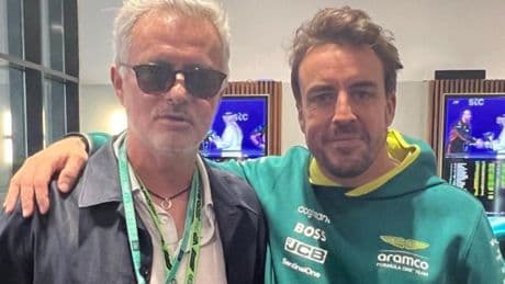 Mourinho, alto y claro sobre Fernando Alonso: "Calidad, experiencia y sentir un gran amor por tu profesión"