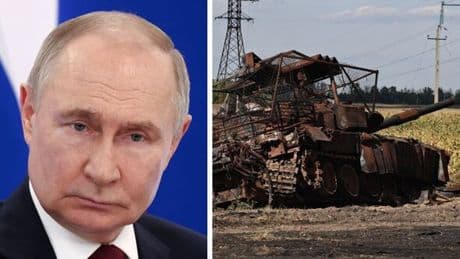 Russia economy on brink as Putin quickly ‘running out’ of tanks