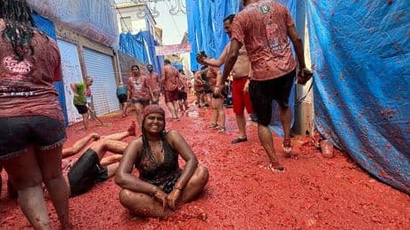 What I learned about heartbreak and healing at Spain’s La Tomatina festival