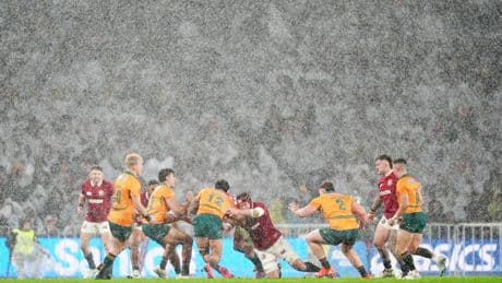 Lions Test vs Australia suspended due to lightning strikes